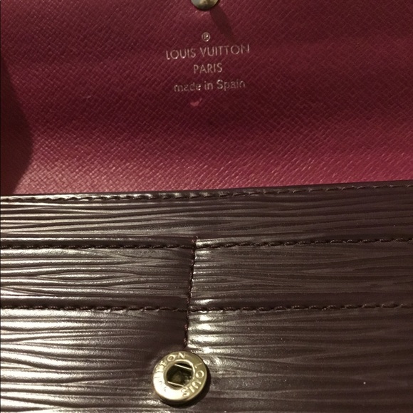 Vintage Authentic Louis Vuitton Epi Porte Feuille Sara Leather Long Bifold Walle - Picture 3 of 15